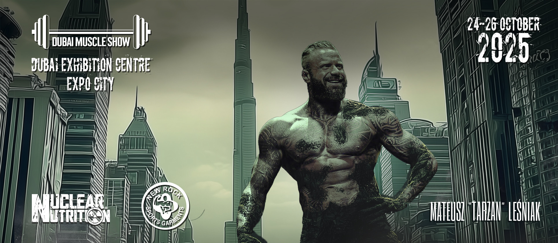 Nuclear Nutrition at Dubai Muscle Show 2025